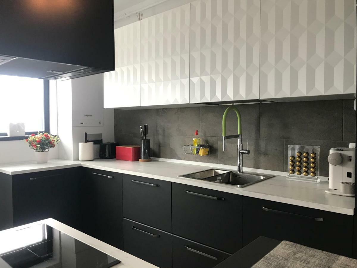 2-Room Penthouse Plaza Residence P1 Bukarest Kültér fotó